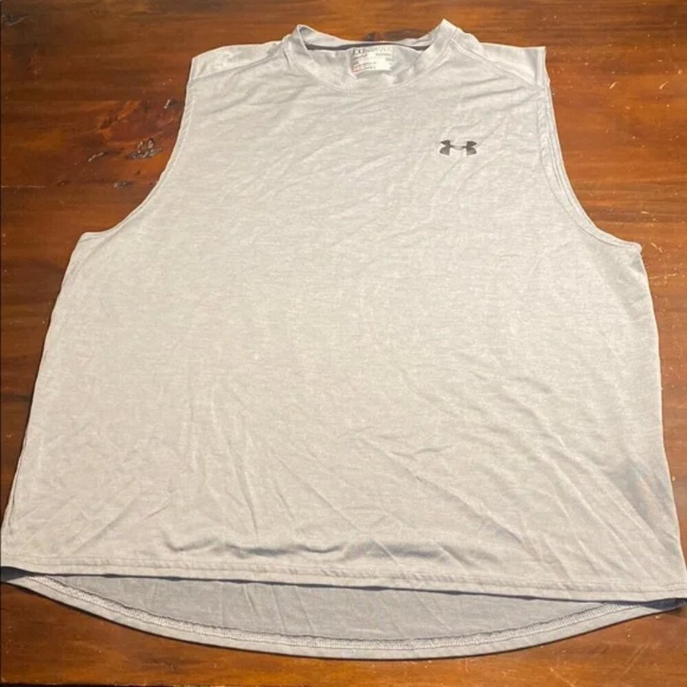 UNDER ARMOUR GRAY TANK - XL (NEW)